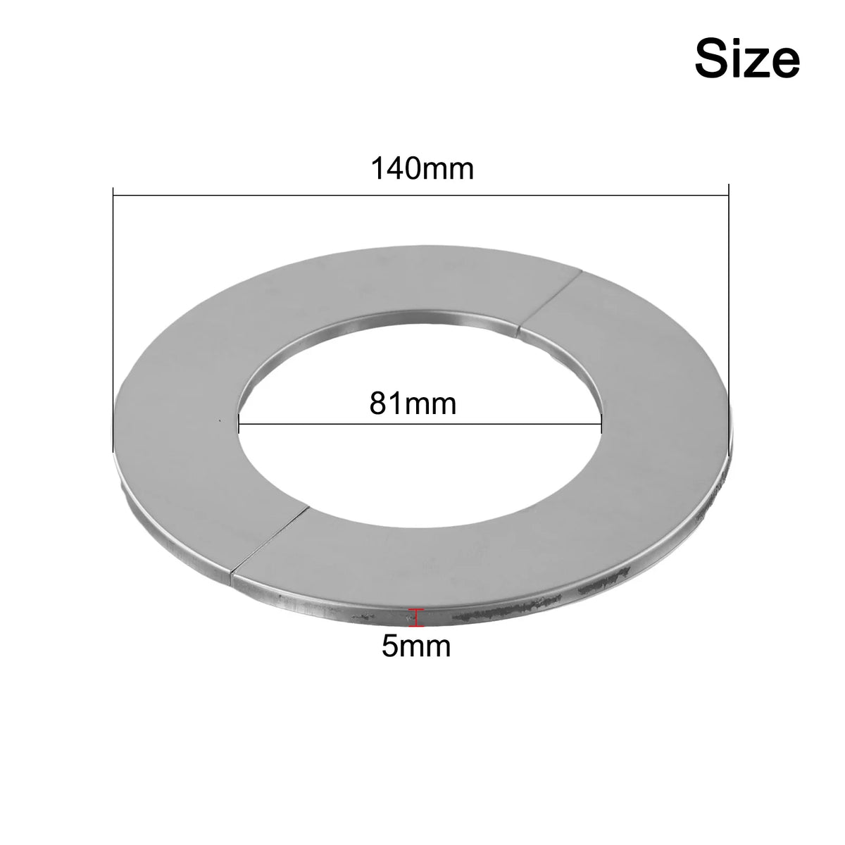 Stainless Steel Pipe Decorative Wall Cover – Faucet Hole Cap Pipe Decorative Cover Qme