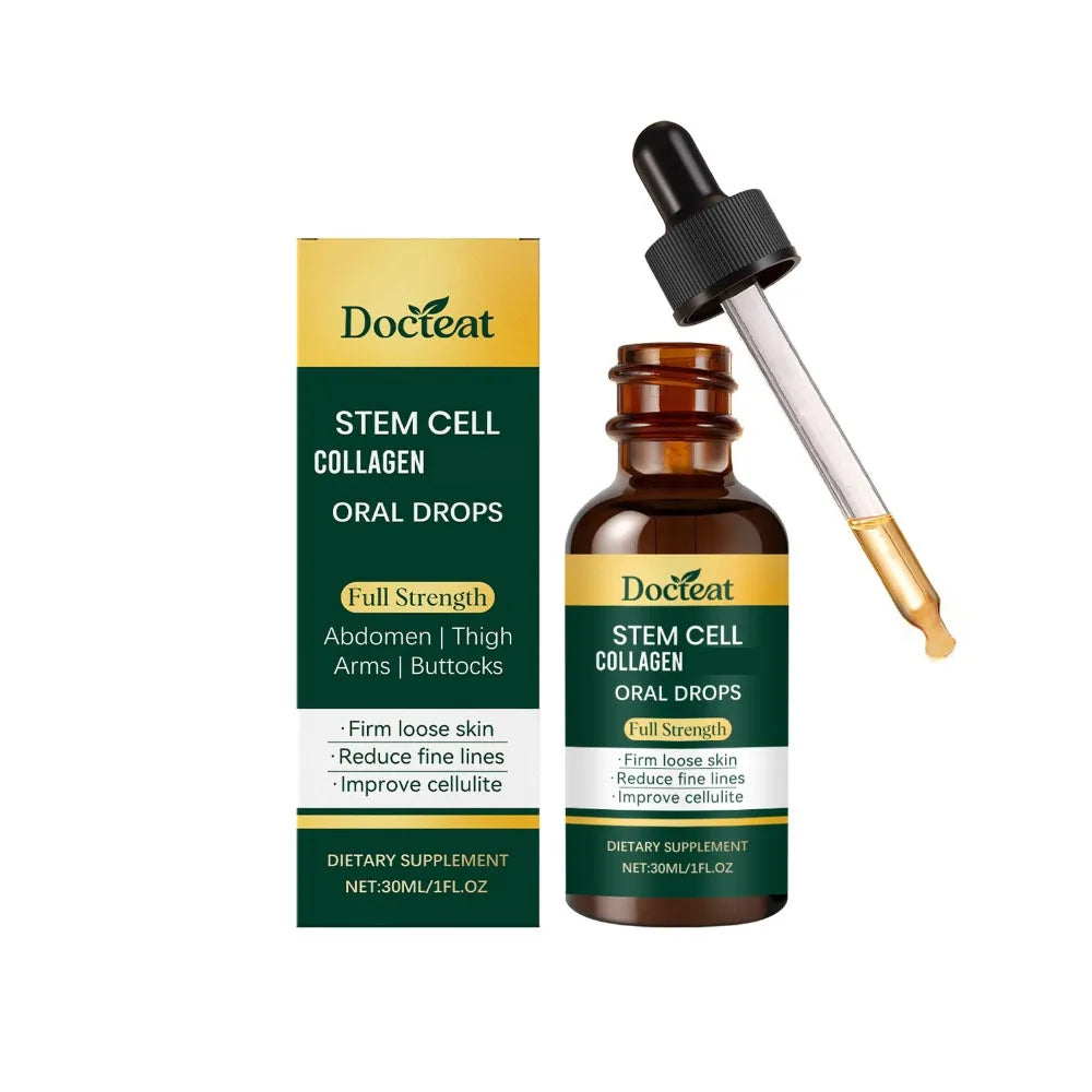 Docteat Collagen Oral Drops 30ml – Hyaluronic Acid & Vitamin C Collagen Oral Drops Qst 30ml(Pack of 1)