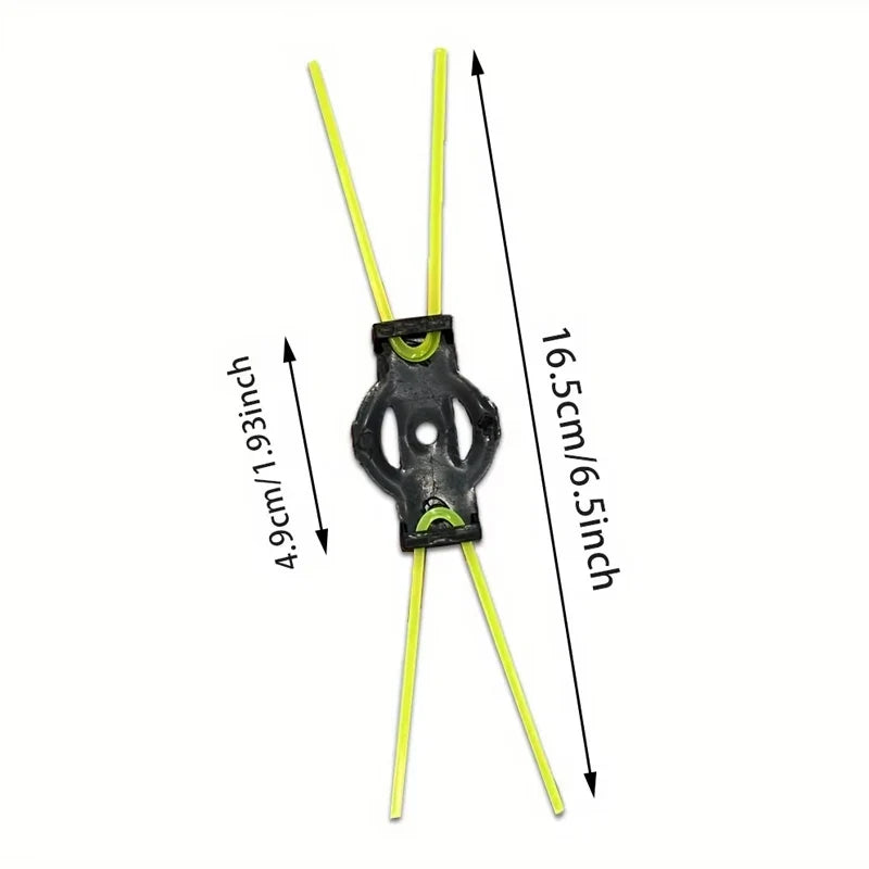 Wear-Resistant Grass Rope Trimmer Head Replacement 5-Pack Trimmer Head Replacement Qme