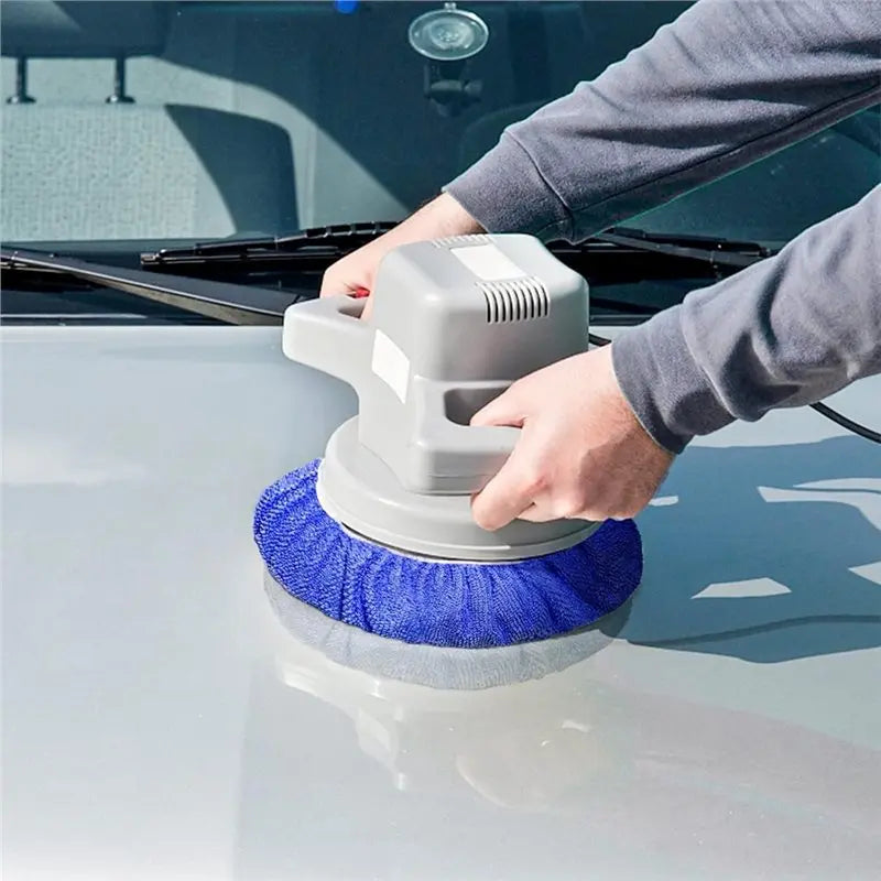 15-Piece Car Polisher Bonnet Buffing Pads – Microfiber & Wool Car Polishing Pads Qme