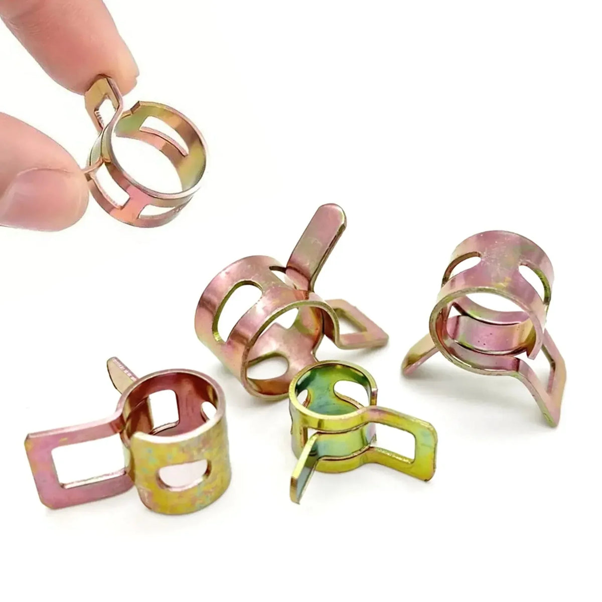 Manganese Steel Spring Hose Clamp Kit | Low Pressure Air Fastener Spring Hose Clamp Kit Qme