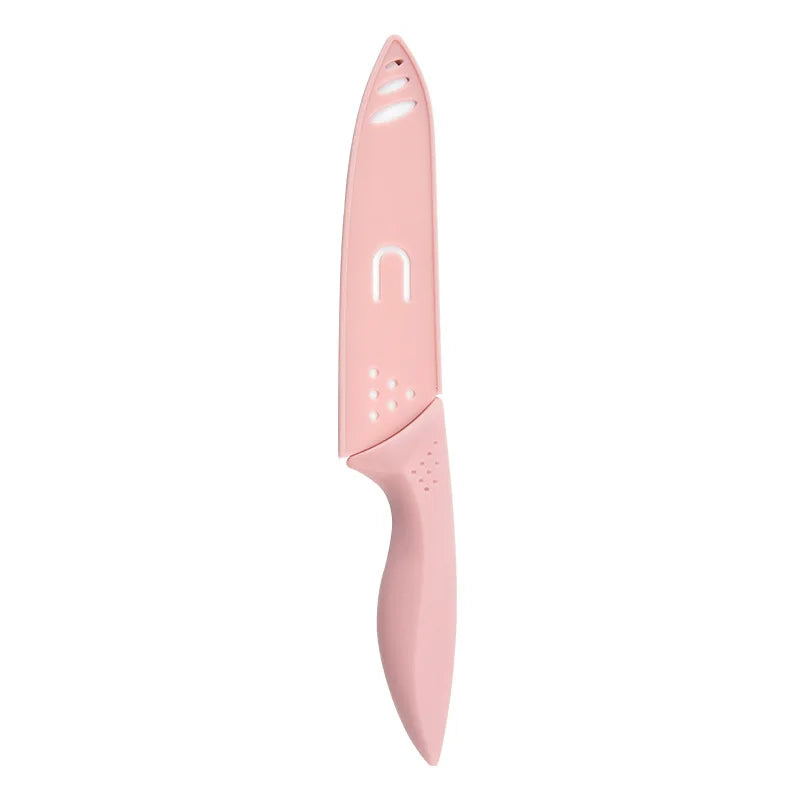 Xituo Ceramic Knife with Sheath – Sharp Kitchen Utility Knife Ceramic Kitchen Knife Qst pink 6inh