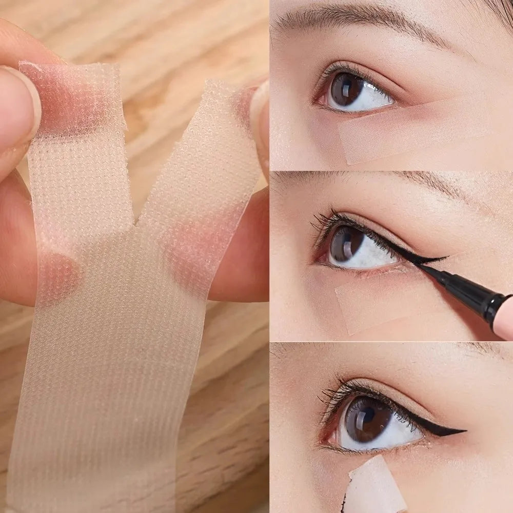 8M Breathable PE Face Lift Tape – Transparent V-Line Makeup Face Lift Tape Qme