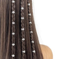 40Pcs Vine Leaf Hair Braid Rings – Vintage Dreadlock Clips Hair Braid Rings Qst Silver