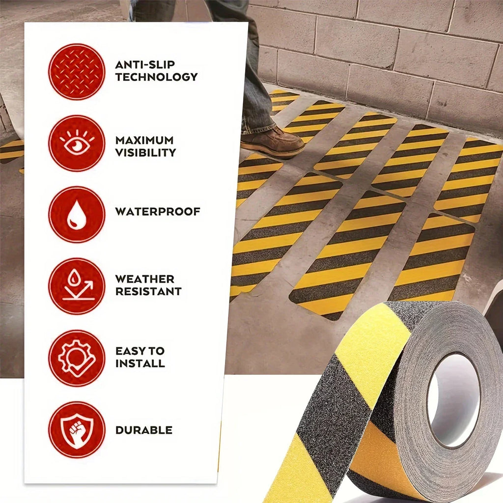 Non-Slip Safety Grip Tape | Indoor & Outdoor Anti-Slip Sticker Anti-Slip Grip Tape Qme