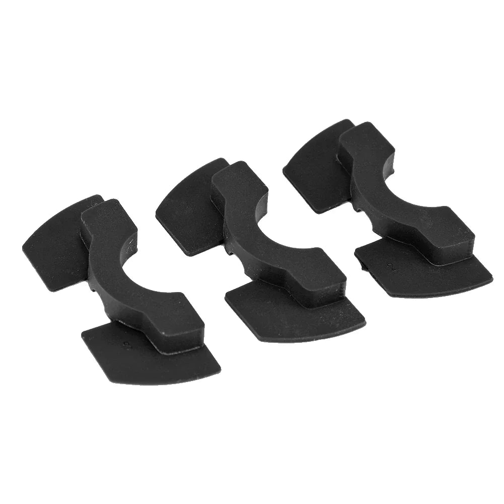 Electric Scooter Shock Absorber Pad | Rubber Vibration Damper 3pcs Scooter Shock Absorber Qme Black 3pcs