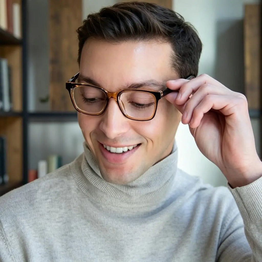 VOPHA Blue Light Blocking Reading Glasses – Square Frame Reading Glasses Qst