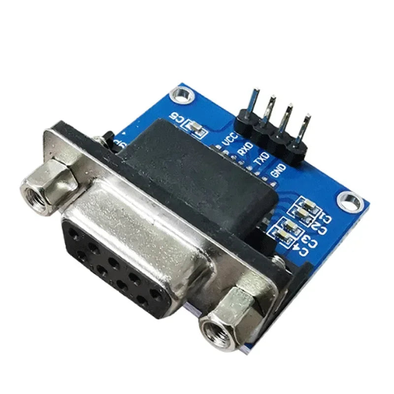 RS232 to TTL Serial Port Module MAX3232 Chip – 10pcs Serial Port Module Qme