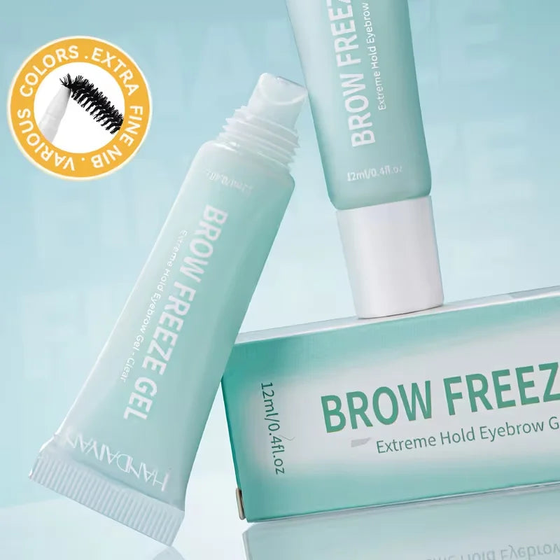 Strong Hold Waterproof Eyebrow Gel with Brush – Qme Eyebrow Gel Qme