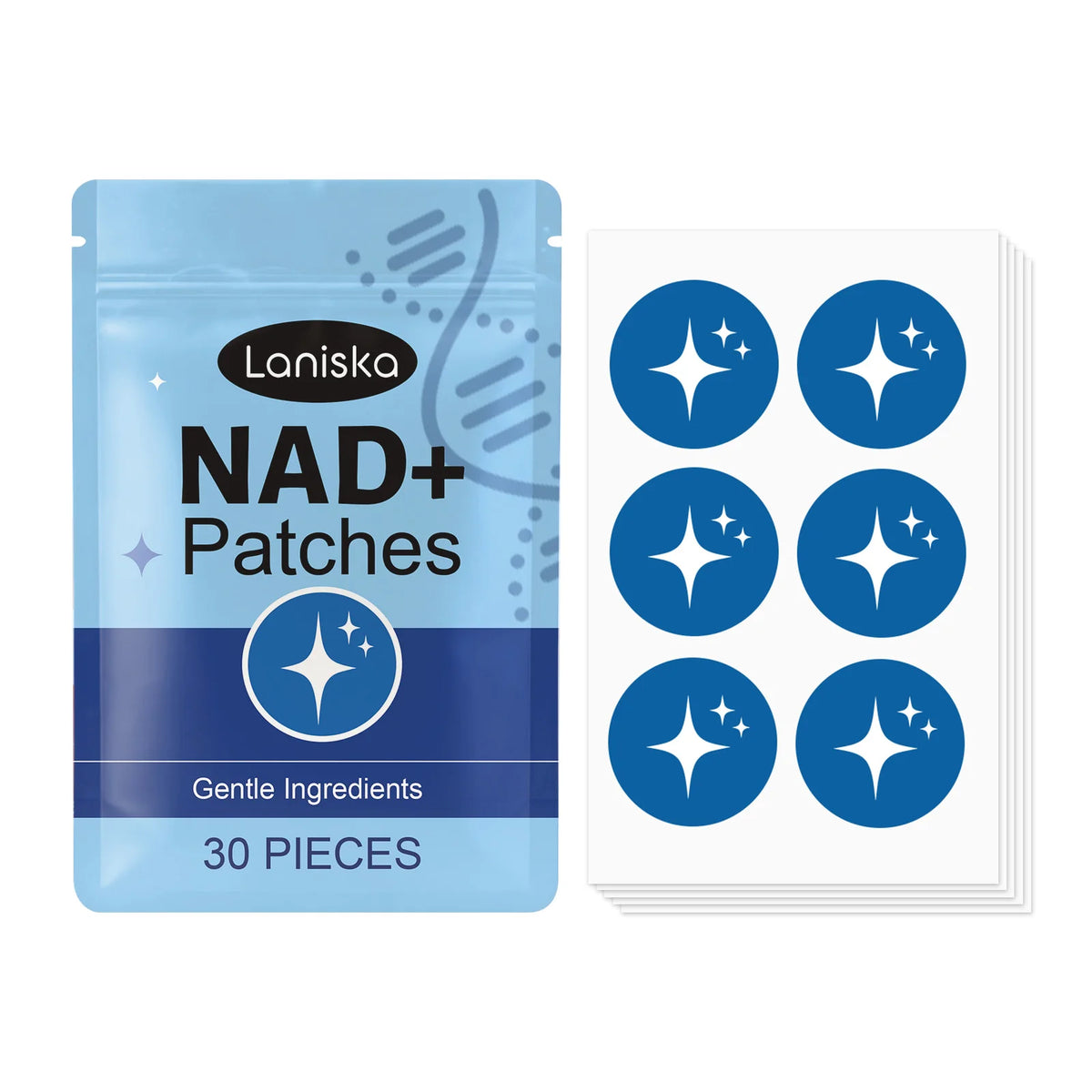Laniska Body Care Patches – Thin, Breathable & Skin-Friendly Body Care Patches Qst 30pcs in bag