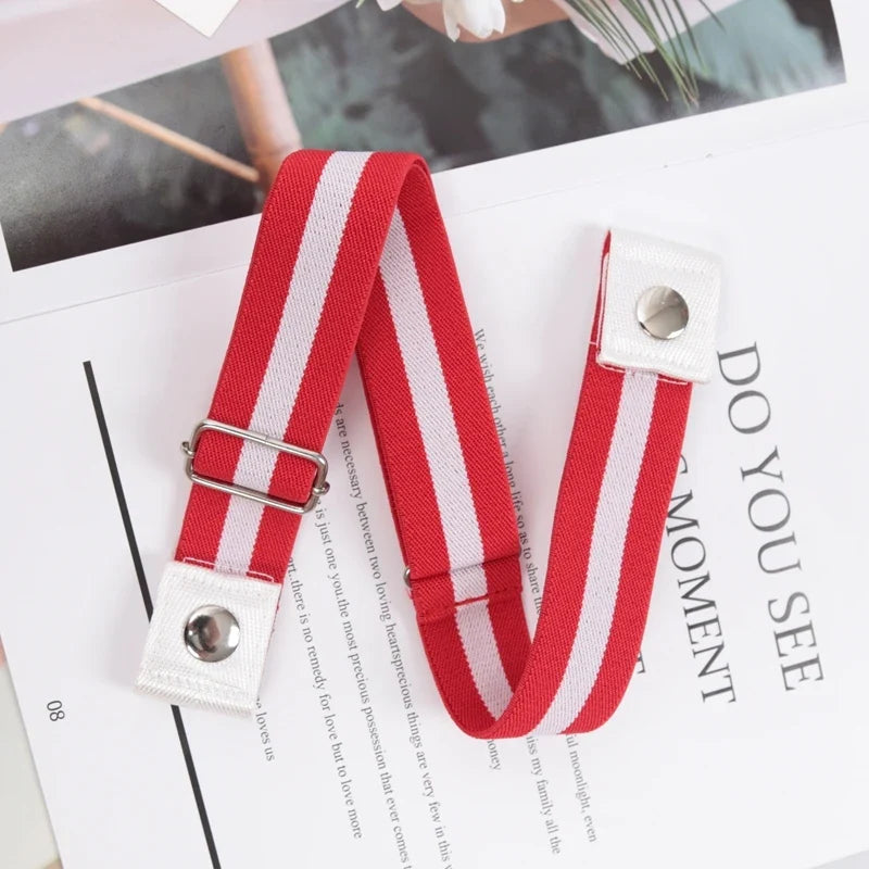 Women's Buckle-Free Elastic Invisible Belt – 29 Colors Elastic Invisible Belt Qme B-8 60-95cm China Mainland