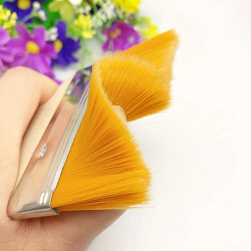 12-Piece Nylon Bristle Brush Set – Art, Painting & BBQ Paint Brush Set Qme
