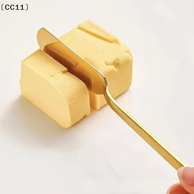 Stainless Steel Butter Knife & Sandwich Spreader | 4 Colors Butter Knife Spreader Qme