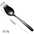 Stainless Steel Portable Cutlery Set – Spoon, Fork & More Portable Cutlery Set Qme A5