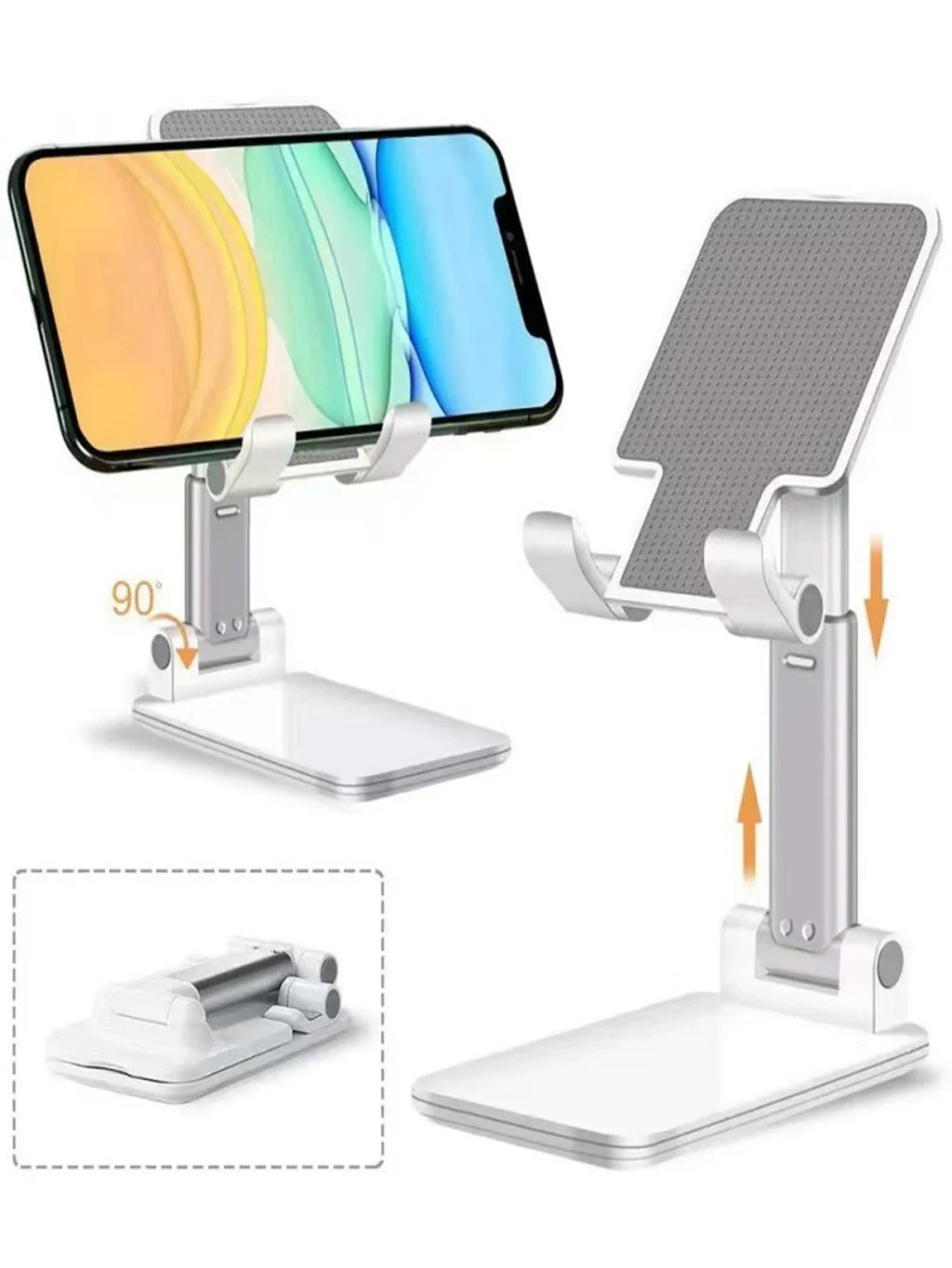 Rotating Foldable Phone Holder – Adjustable Desktop Stand Phone Stand Qme