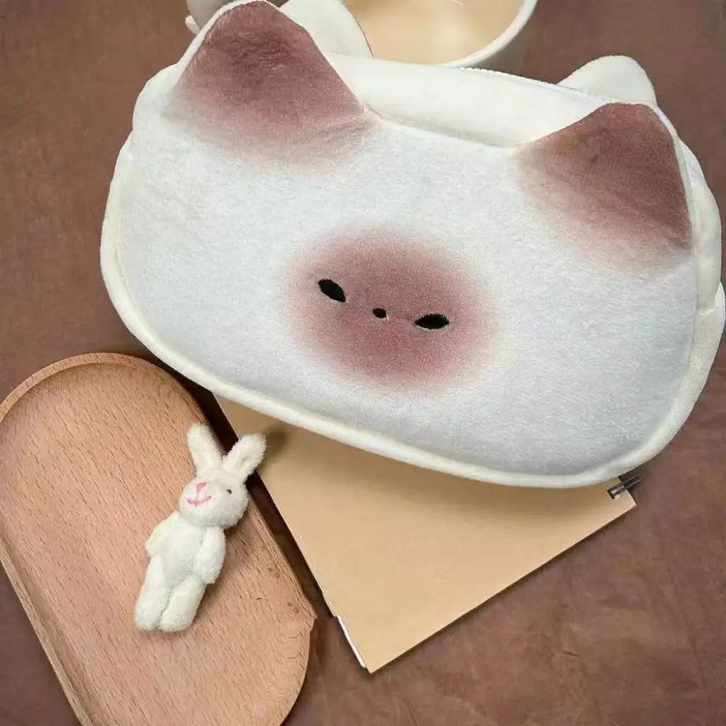 Toast Shaped Pencil Case – Large Capacity Stationery Bag Novelty Pencil Case Qme