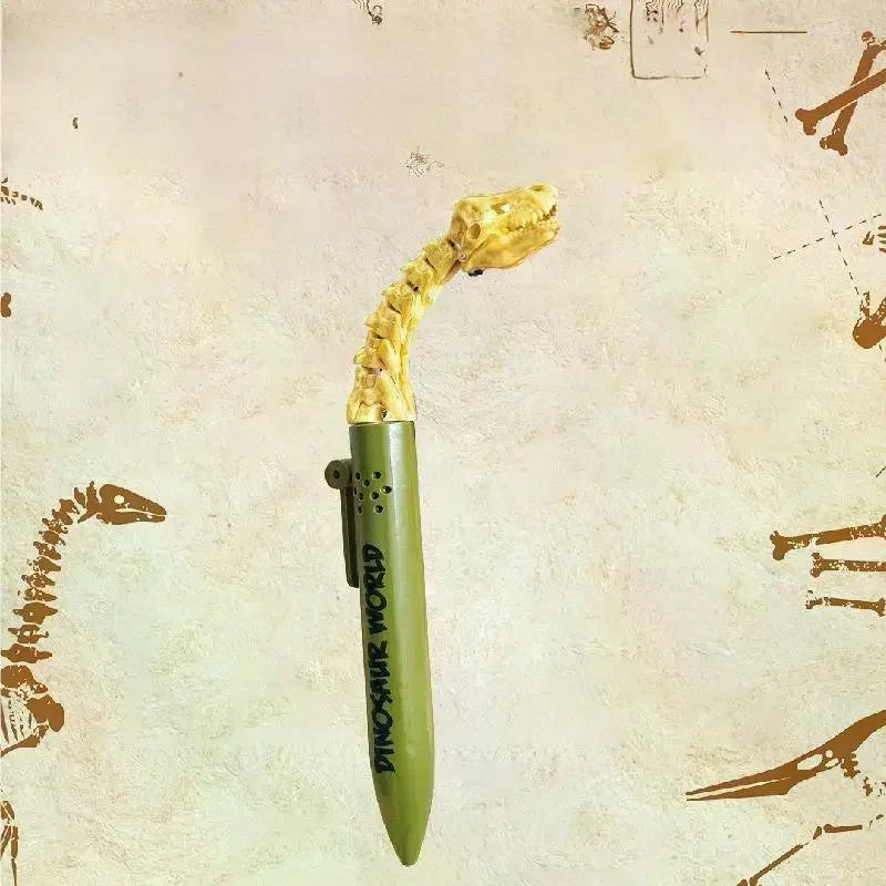 Dinosaur Gel Ink Pen – Cute Funny Novelty Gag Gift Prop Novelty Gel Pen Qme