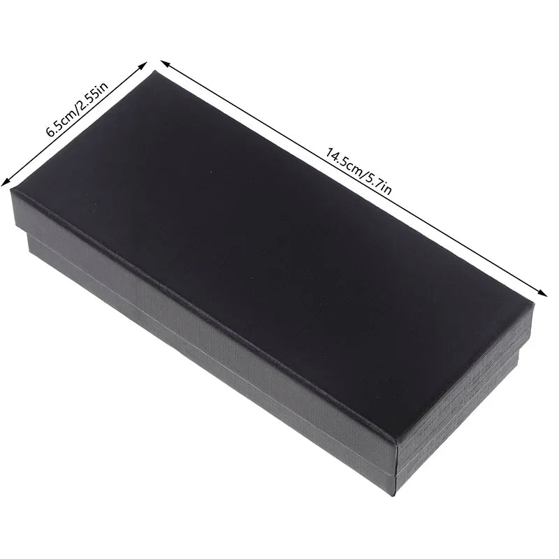Black Rectangle Watch Box – Travel Watch & Jewelry Case Watch Gift Box Qme