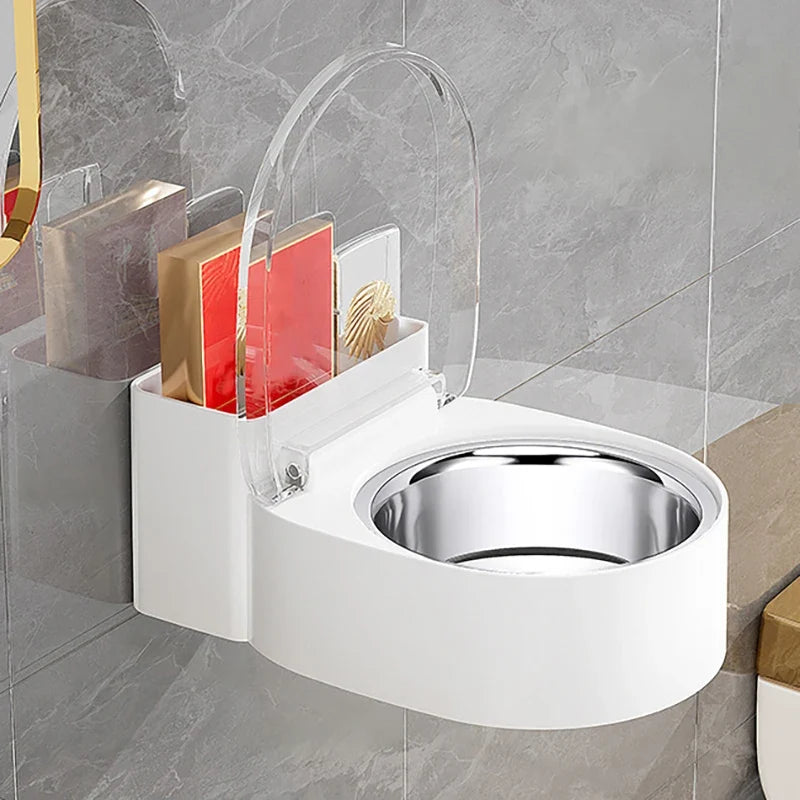 Wall-Mounted Stainless Steel Bathroom Storage Box | Qme Bathroom Storage Box Qme A2