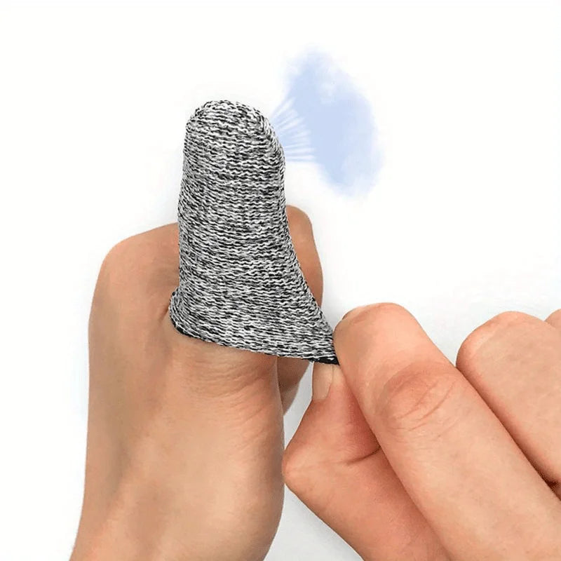 10-Pack Anti-Cut Finger Protectors for Safe Cooking Kitchen Finger Guards Qme