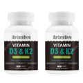 Vitamin D3 K2 Softgels 10,000 IU 200mcg Coconut Oil – 300 CT Vitamin Supplement Qst 600 Count(Pack of 2)