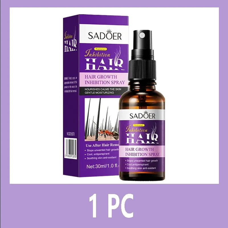 Qme Natural Hair Inhibiting Spray – Nourishing Skin Mist Hair Inhibiting Spray Qme 1PC