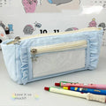 Large Capacity Aesthetic Pencil Case & Pen Pouch | Fabric Pencil Case Pouch Qme A1