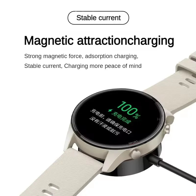 Xiaomi Mi Watch Color Magnetic USB Charging Cable Dock Smartwatch Charging Cable Qst