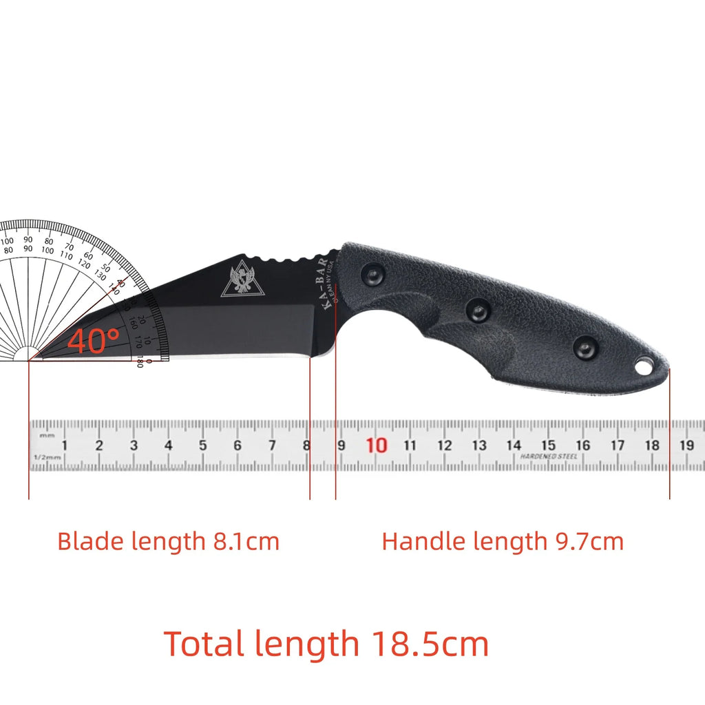 Steel Multi-Function Outdoor Knife – Lightweight 8.1" Blade Outdoor Multi Knife Qst