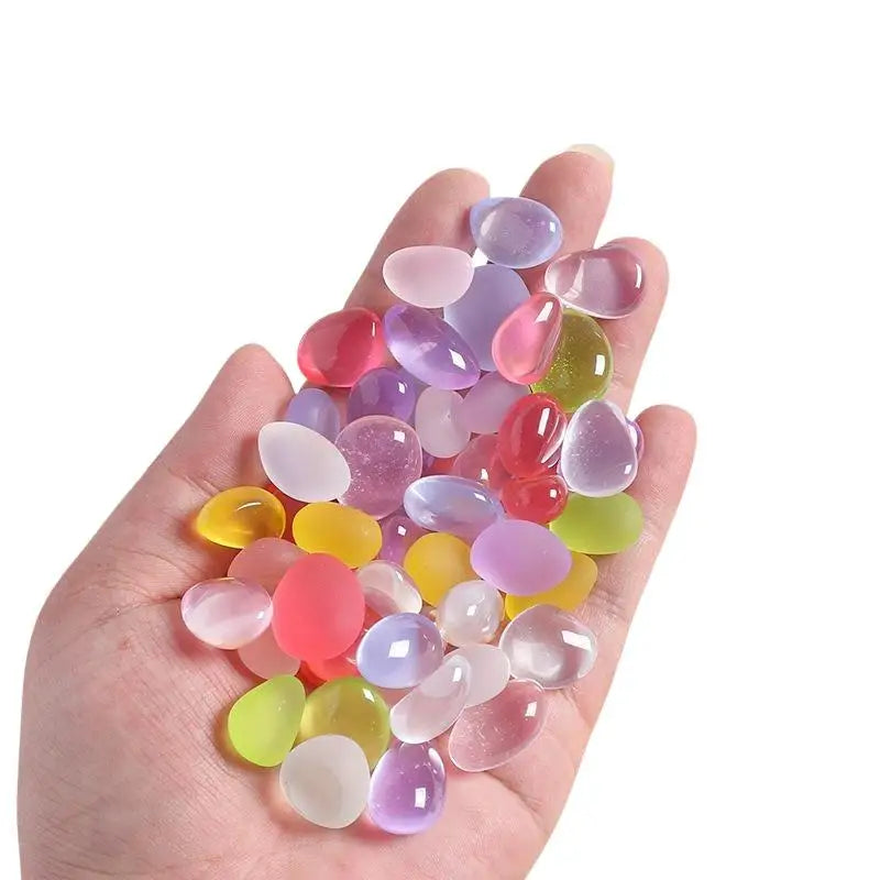 20 Glowing Resin Luminescent Stones – DIY Craft Supplies Resin Craft Stones Qme