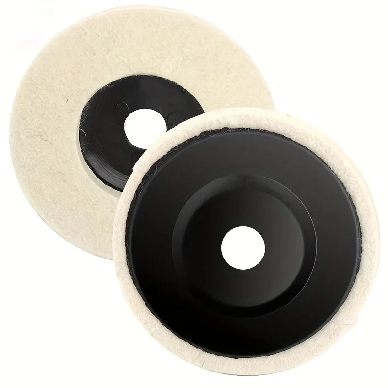 Wool Polishing Wheel Felt Backing Pad for Angle Grinder Polishing Wheel Pad Qme