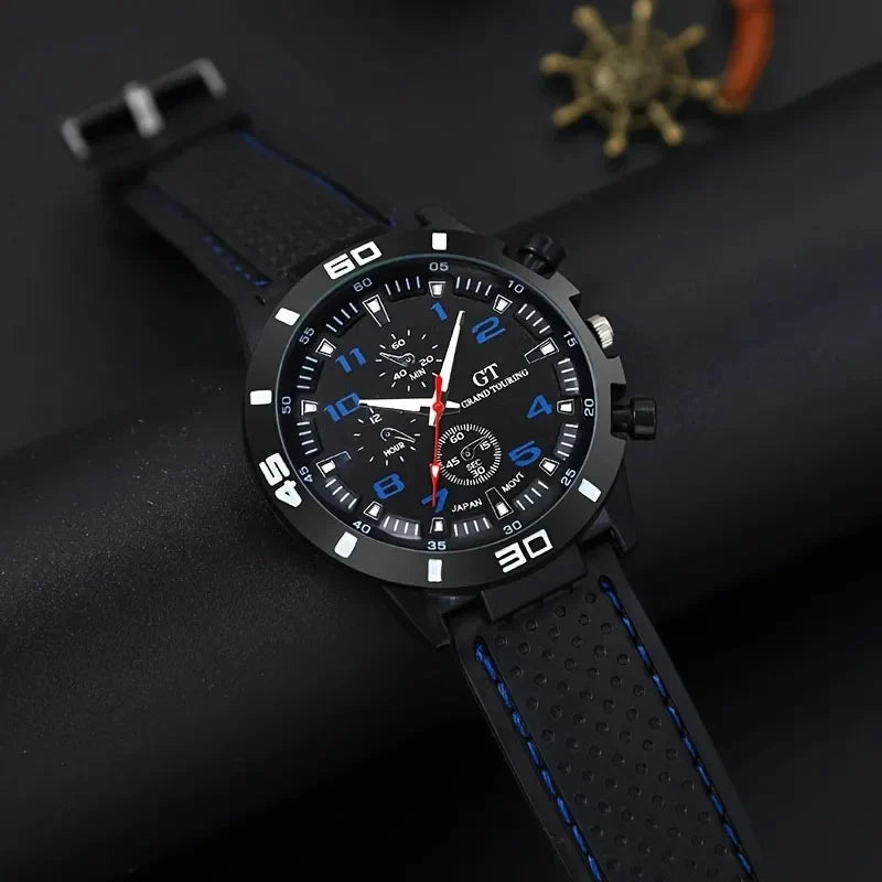 Men's Quartz Watch – 5 Colors | Stylish Everyday Gift Men's Quartz Watch Qme 2