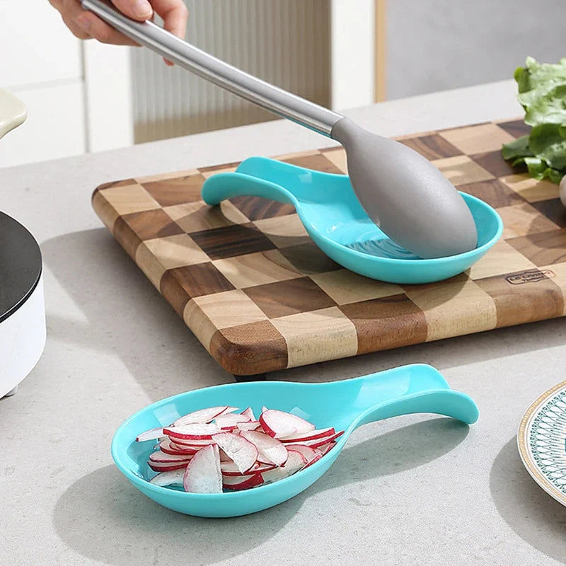 Large Ceramic Spoon Rest – Heat-Resistant & Dishwasher Safe Ceramic Spoon Rest Qme