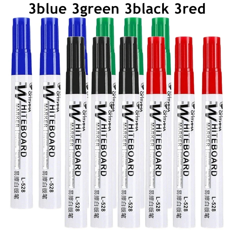 Erasable Whiteboard Marker Pens – 22 Colors | Qme Whiteboard Markers Qme 12Pcs Mixed Color