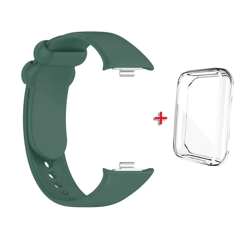 Xiaomi Mi Band 8 Silicone Strap & Protective Case – 31 Colors