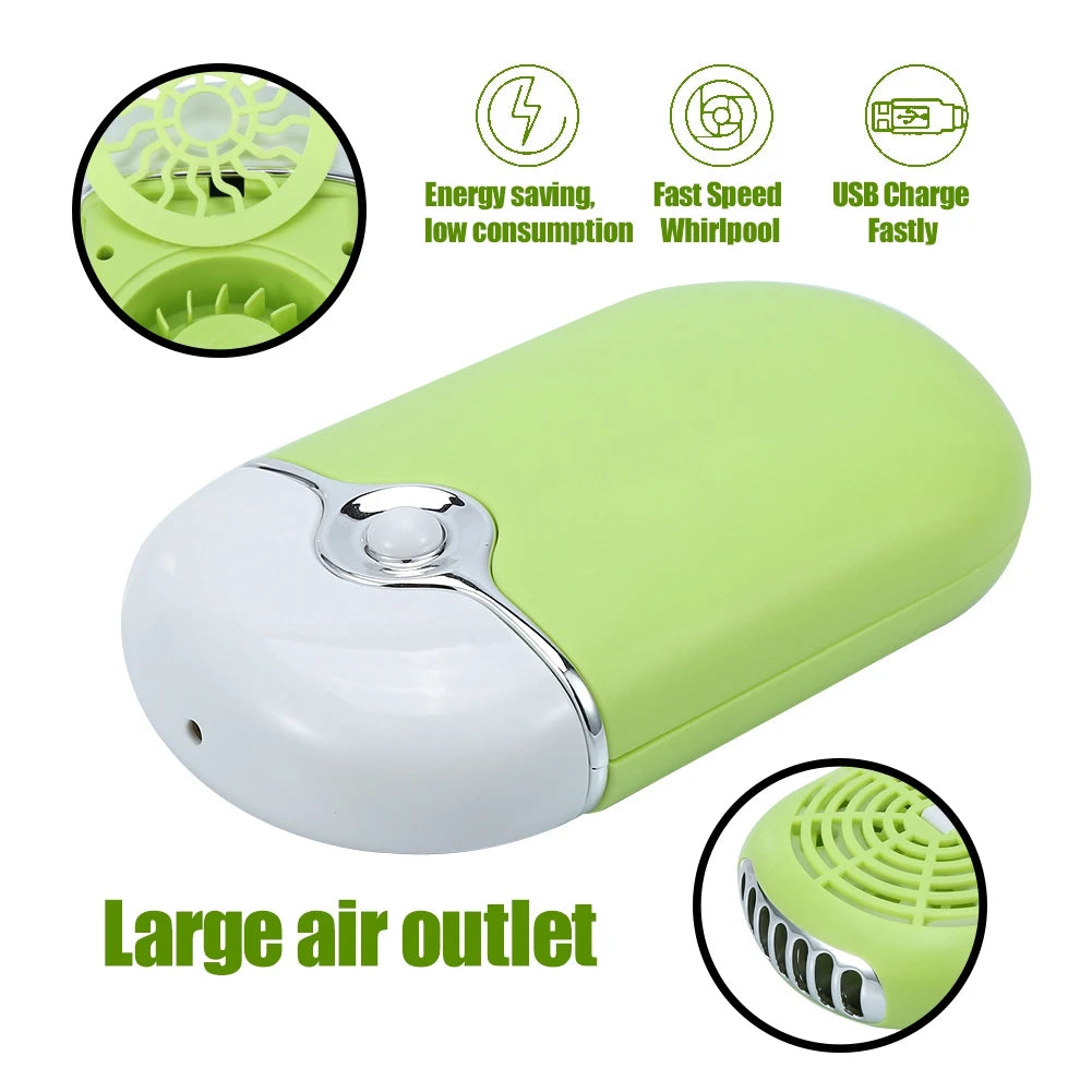 USB Mini Fan – Eyelash Glue Quick Dry Tool, 3 Colors Mini Cooling Fan Qst