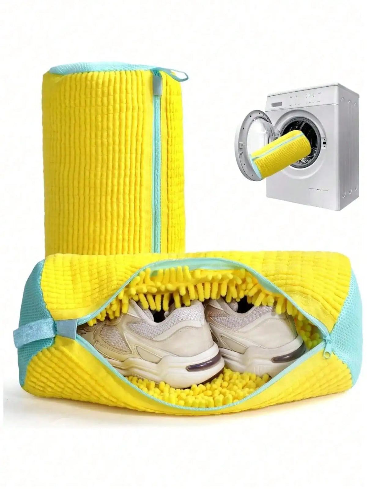 360° Shoe Washing Machine Bag – Anti-Deformation Laundry Bag Shoe Laundry Bag Qme