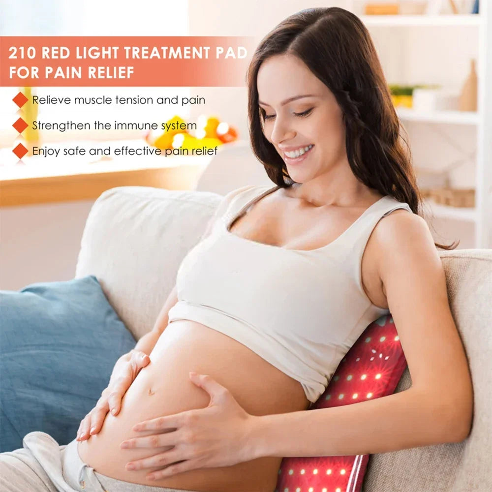 ZONGKUNG Red Light Therapy Belt 660nm 850nm Infrared Pad Mat Red Light Therapy Belt Qst