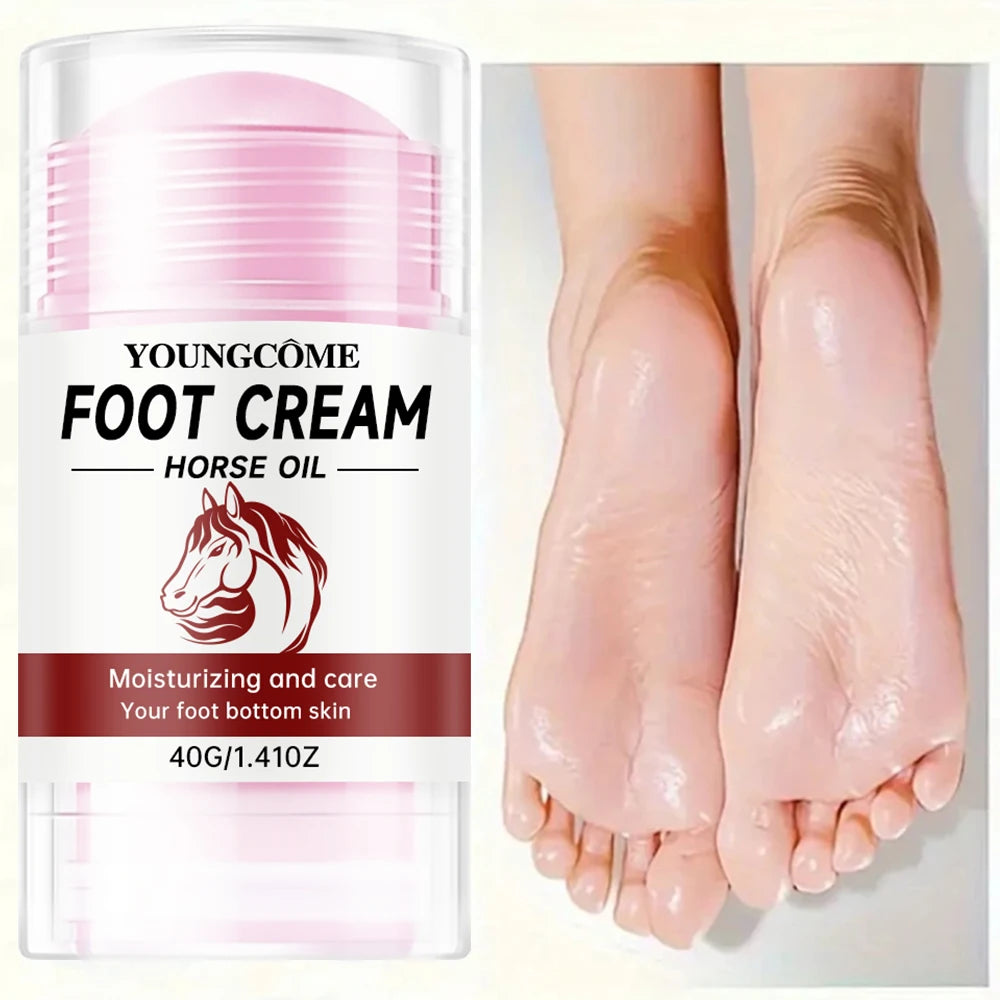 YOUNGCOME Horse Oil Foot Cream – Deep Moisture & Smooth Skin Foot Cream Qst
