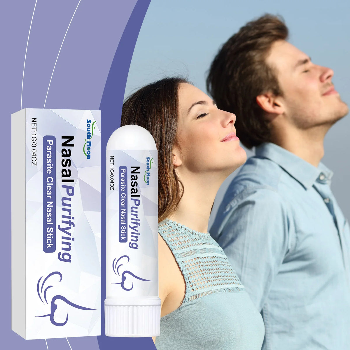 South Moon Aromatherapy Nasal Inhaler – Cooling Nose Stick Aromatherapy Inhaler Qst