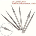 6-Piece Diamond Needle Burr Grinding Heads | Engraving Set Rotary Burr Set Qme 6pcs