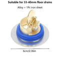Floor Drain Backflow Preventer & Anti-Odor Seal Core Drain Backflow Preventer Qme A1