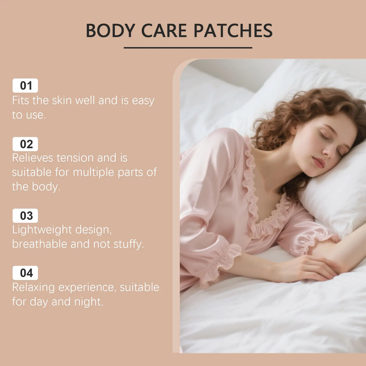 Laniska Body Care Patches – Relaxation & Wellness Patches Body Wellness Patch Qst