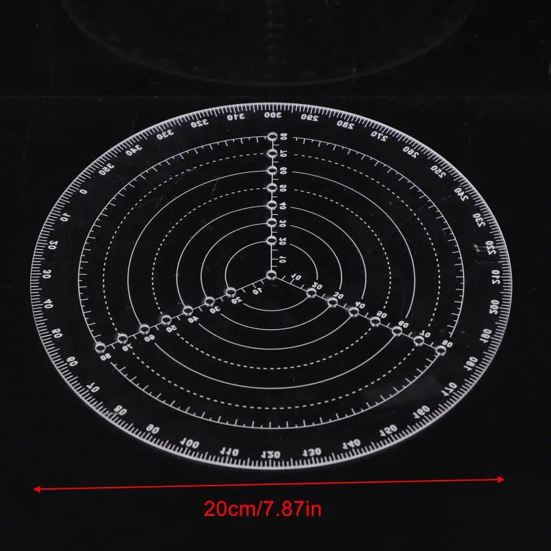 Wood Turning Center Finder Compass Circle Gauge 20cm Woodworking Compass Gauge Qme