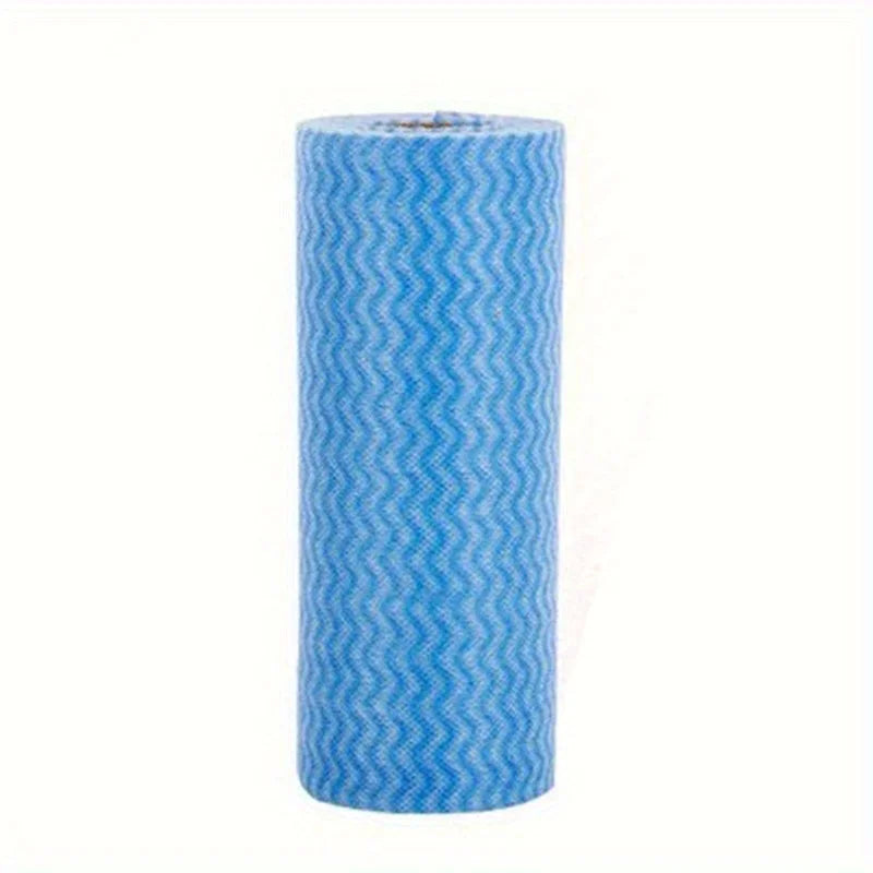 Disposable Non-Woven Dishcloths Roll | Oil-Free Kitchen Wipes Disposable Dishcloths Qme