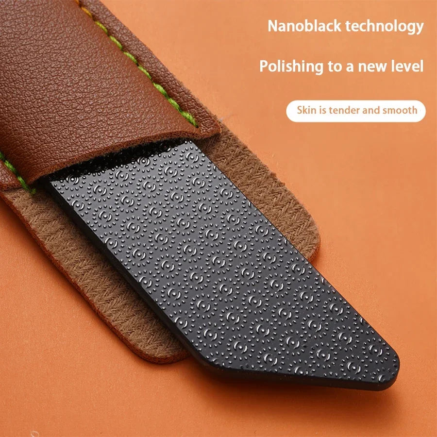 Nano Glass Skin File – Smooth Calluses on Hands & Feet Nano Glass Foot File Qme