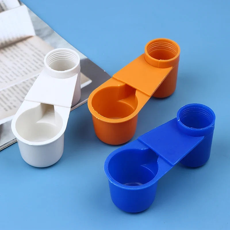 Double Nozzle Pet Water Bottle Drinker for Birds & Small Animals Pet Water Drinker Qme