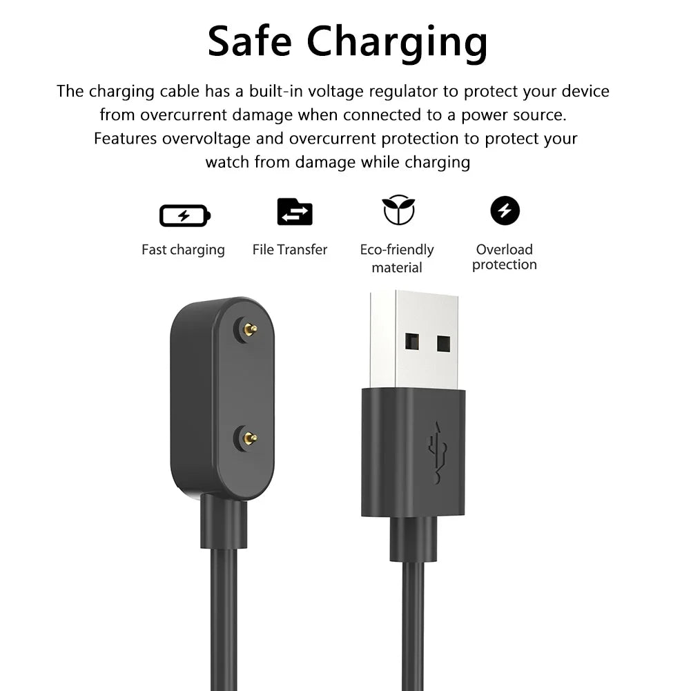 Huawei Band 9/8/7/6 Pro Watch Fit 2 Magnetic Charger Cable Smartwatch Charger Cable Qst