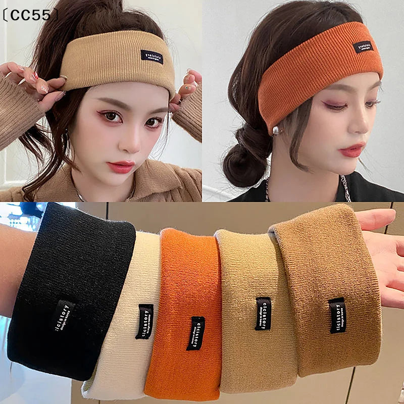 Women's Elastic Sports Headbands for Yoga, Running & Makeup Sports Headband Qst