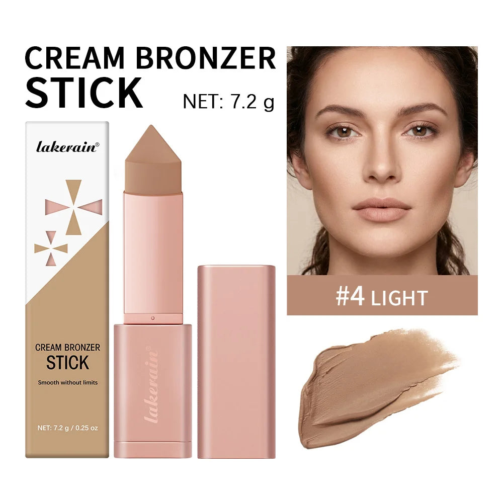 Cream Contour & Highlighter Stick – 3D Sculpting Bronzer Pen Contour Highlighter Stick Qst 04